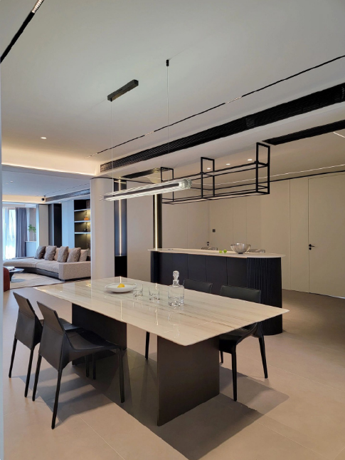 高级优雅的意式轻奢客厅，有品质的生活空间。